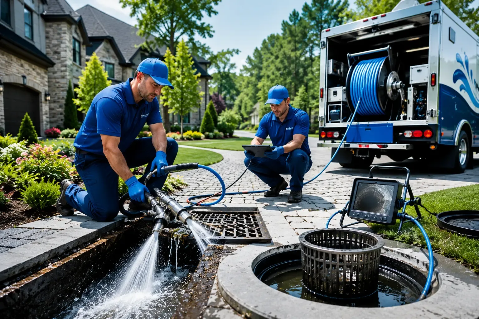 Local outdoor drain cleaning professionals in Warner Robins, GA